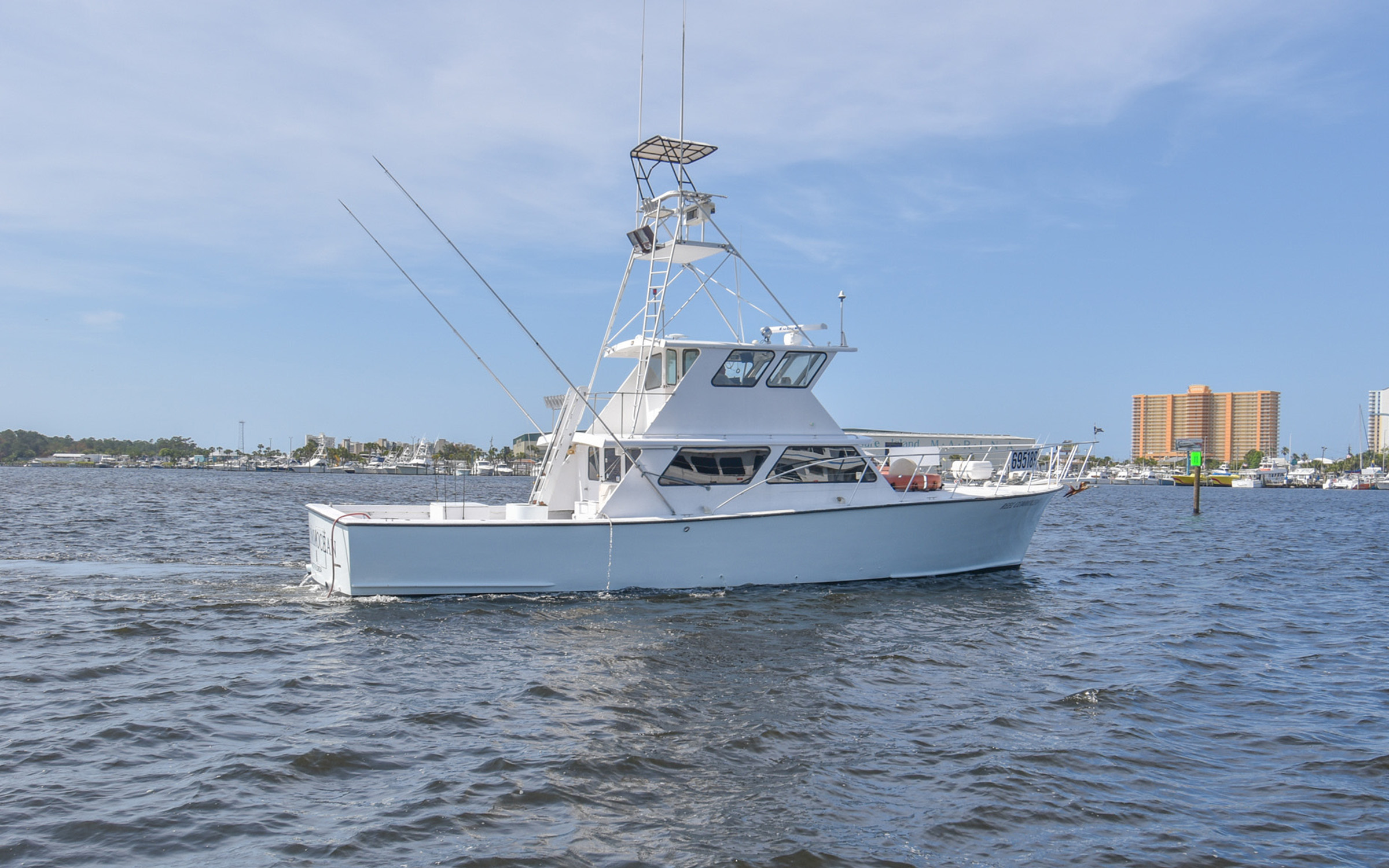 Reel Commocean sportfishing charter boat
